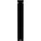 Ekena Millwork Maria Wrought Iron Bracket, (Triple center brace), Powder Coated Black 2"W x 10"D x 12"H BKTM02X10X12TMA - alternate 2